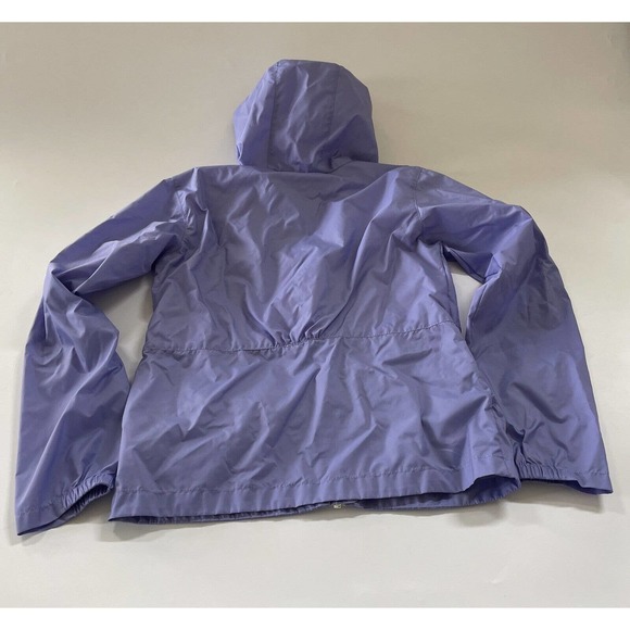 Columbia‎ Windbreaker Jacket Girls Youth Large Hooded Full Zipper Light Purple - Picture 7 of 10